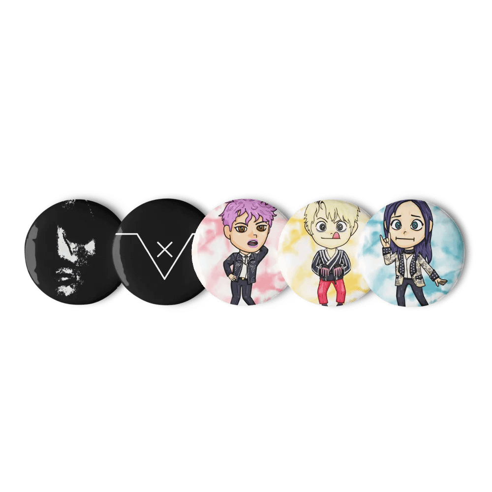 GIRL Pins Set (Chibis) product image (1)