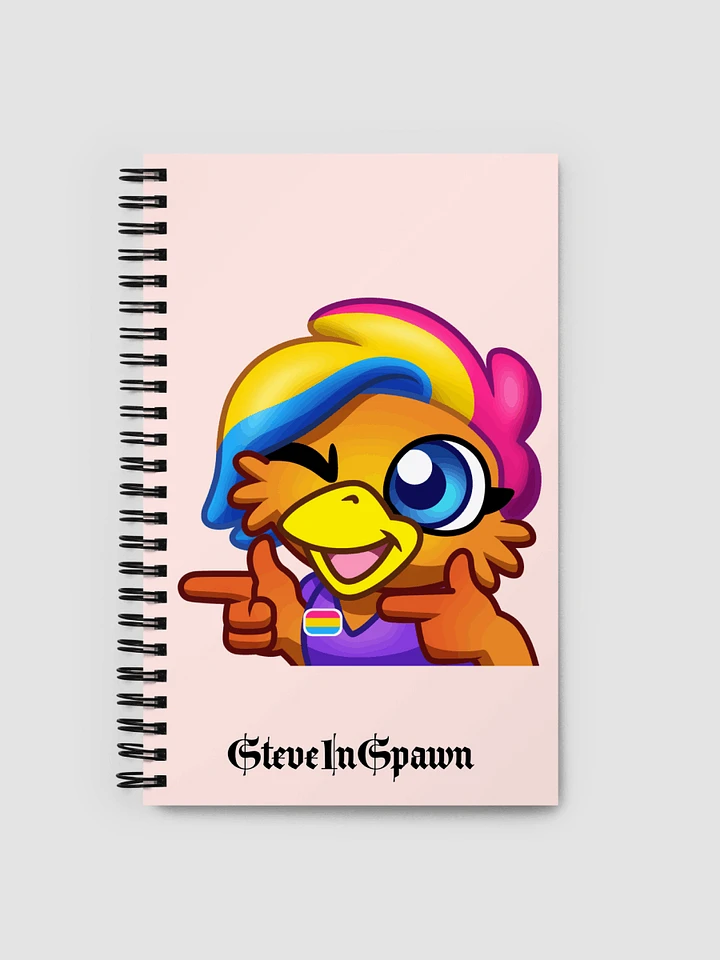 Pink Phoenix Spiral Notebook product image (1)