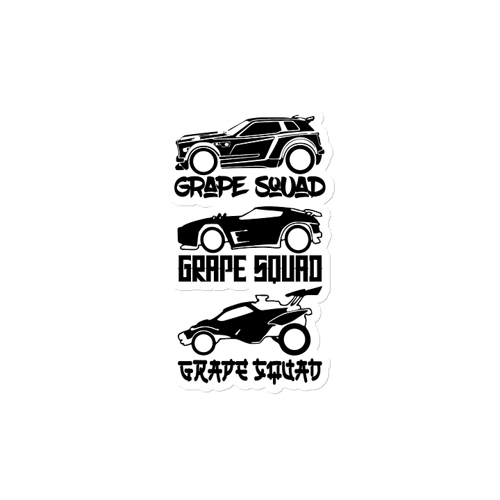 Grape Squad Cars Magnet product image (2)