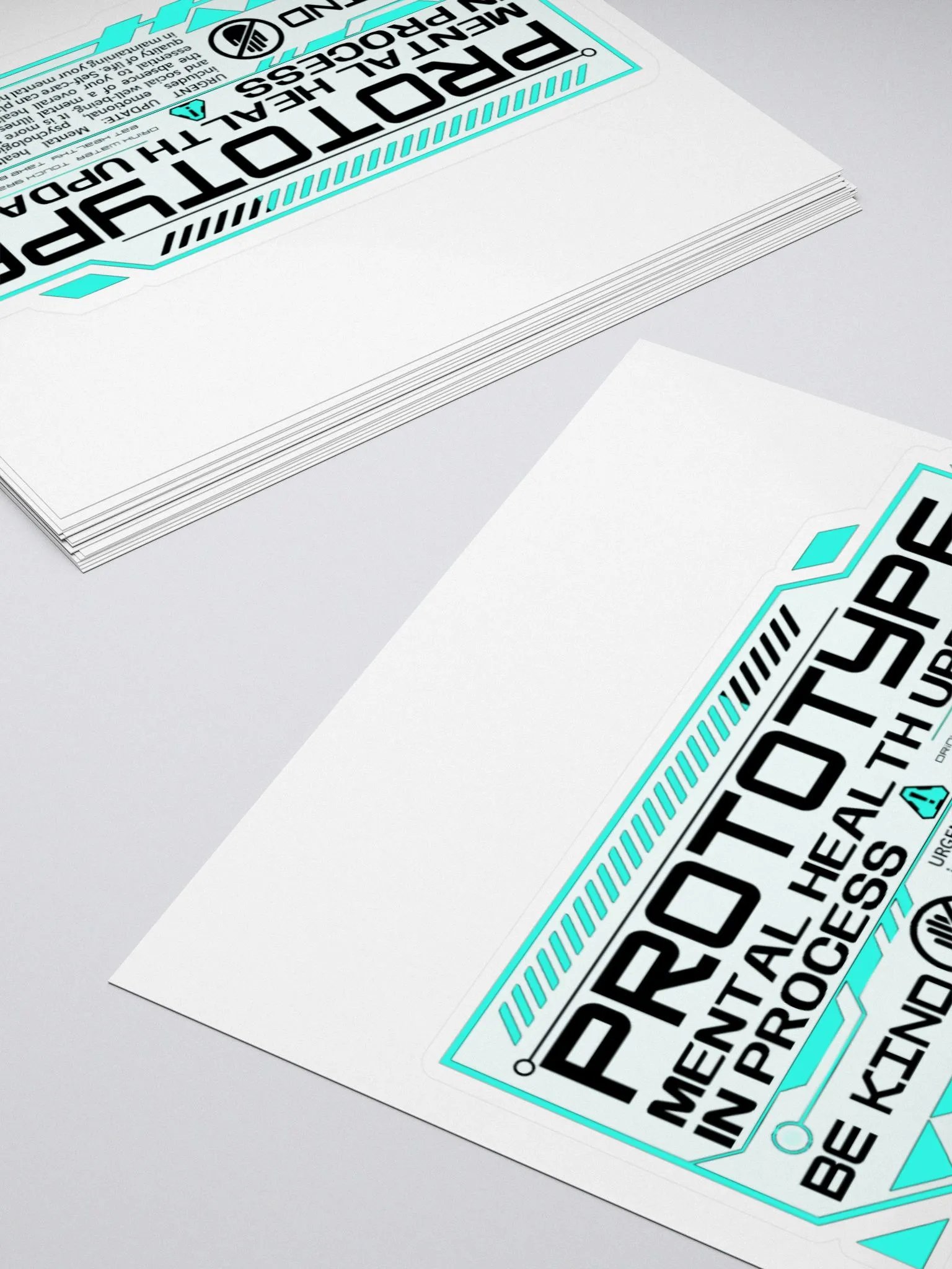 PROTOTYPE: Mental Health Update Sticker product image (4)