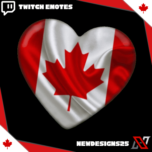 Canada Animated Heart Emote product image (1)