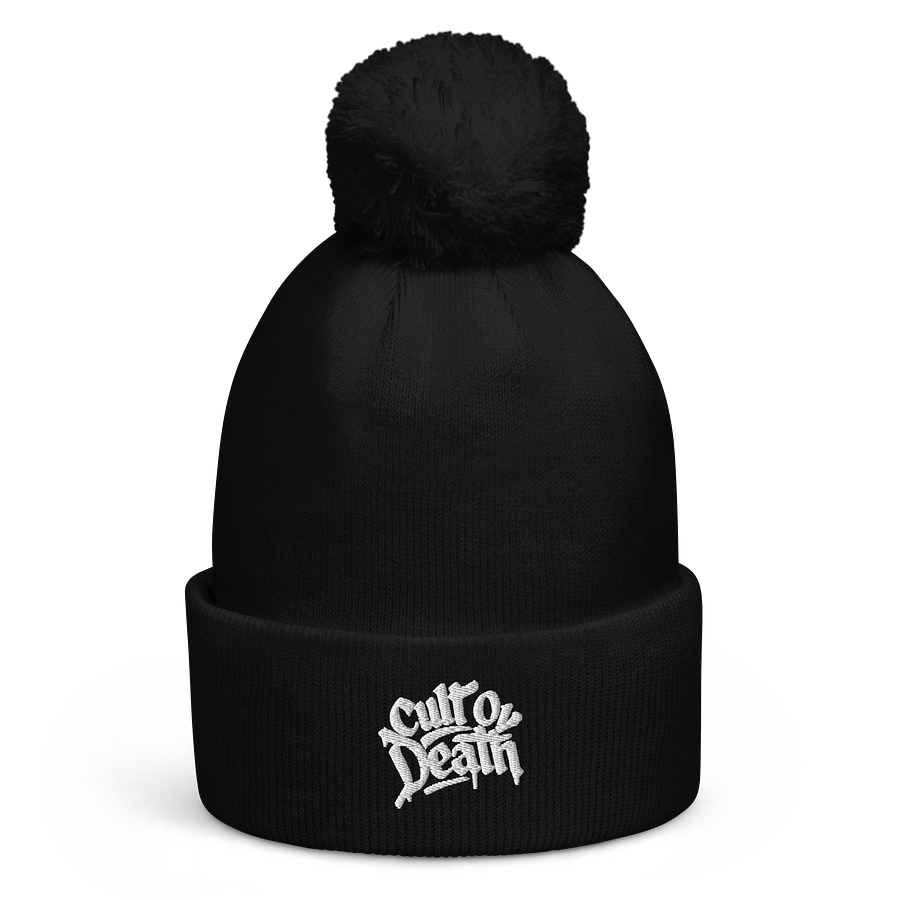 Black Beanie for the Deathbound – KillerCult - Skull product image (1)