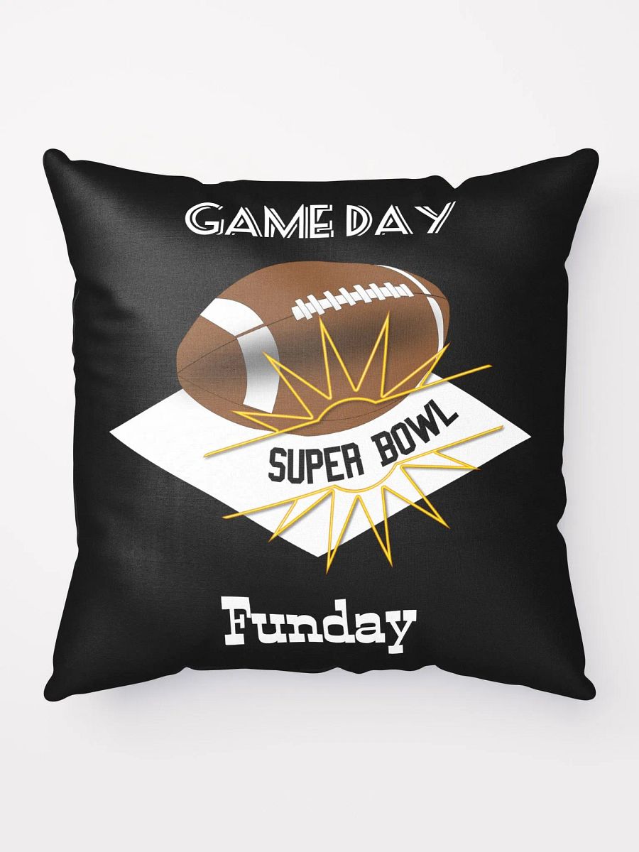 Game Day Superbowl Throw Pillow product image (9)