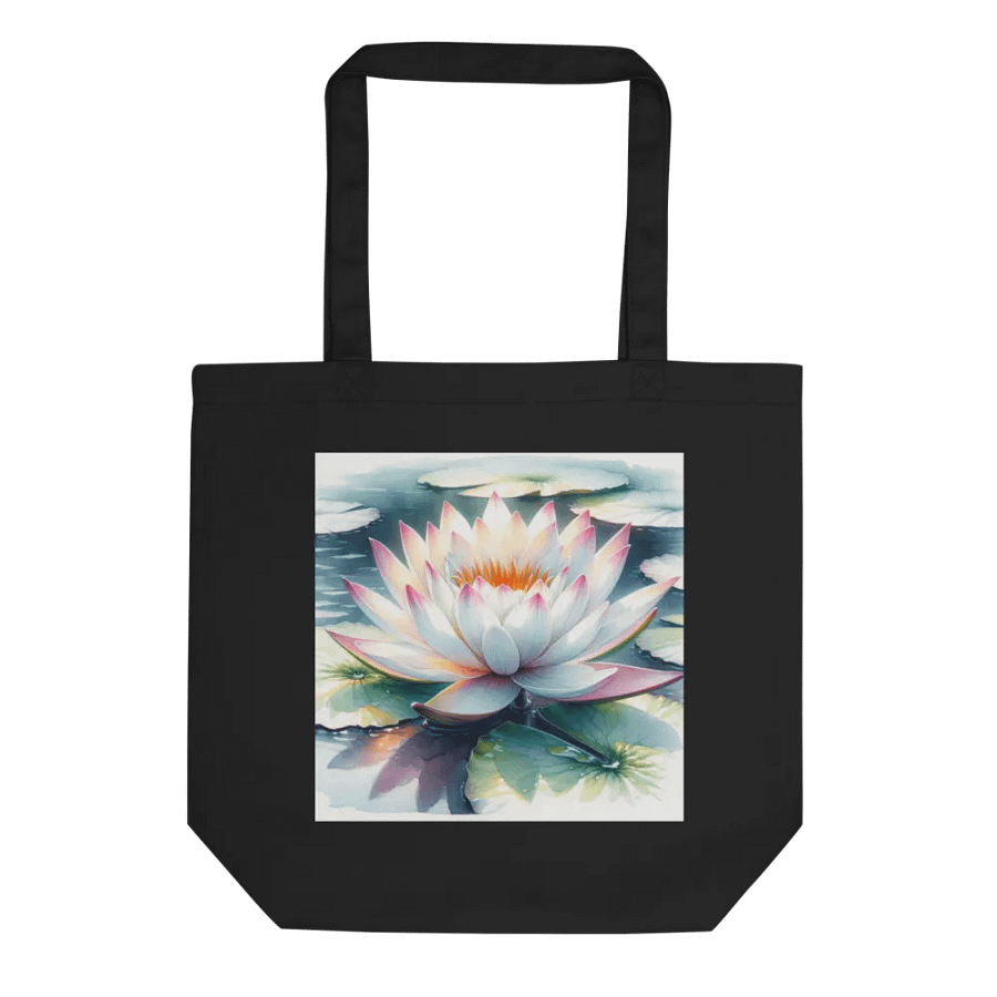 Eco Friendly Woodland Waterlily Tote Bag product image (1)