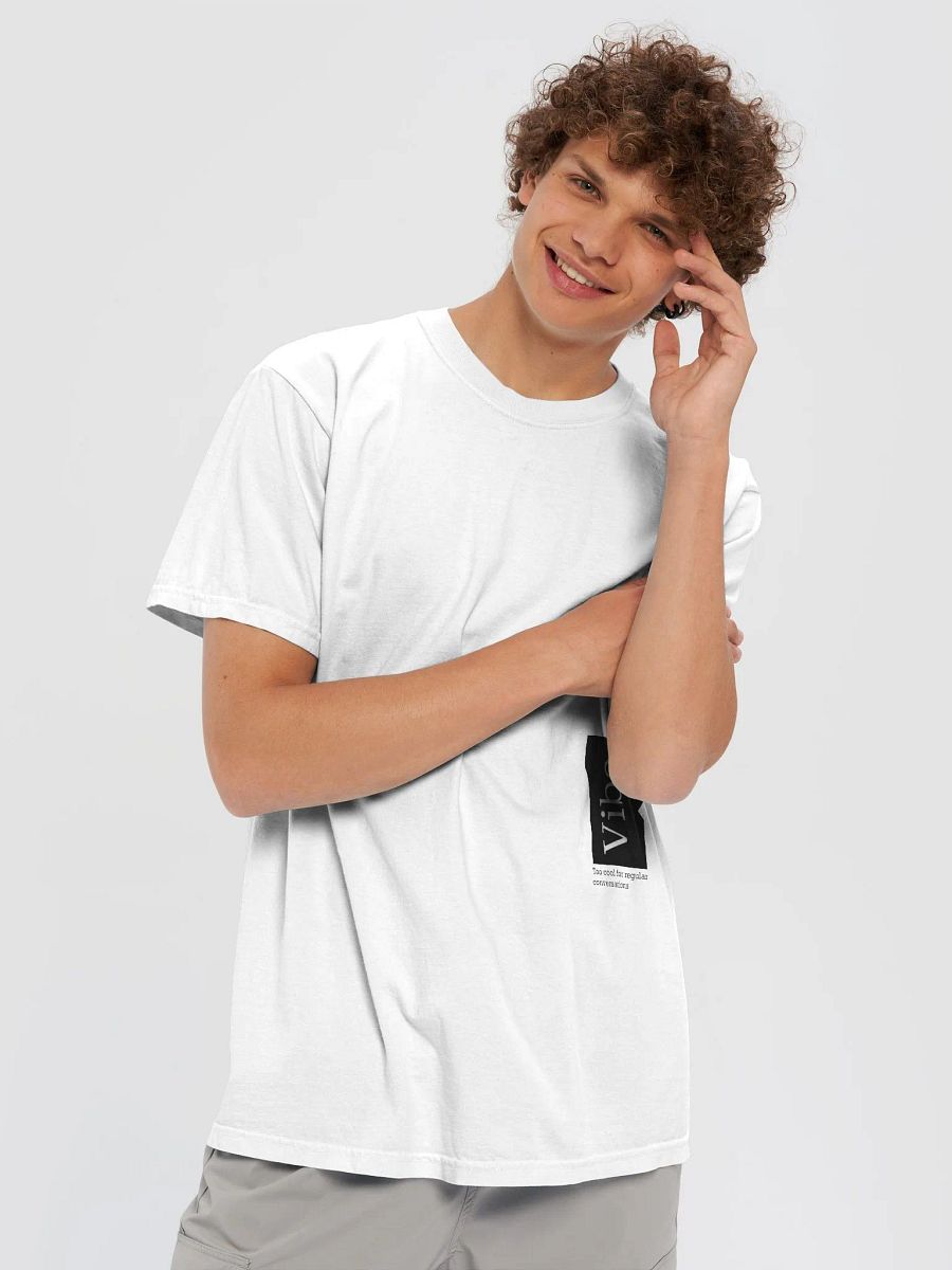 Vibe Vertical Cotton T-Shirt product image (6)