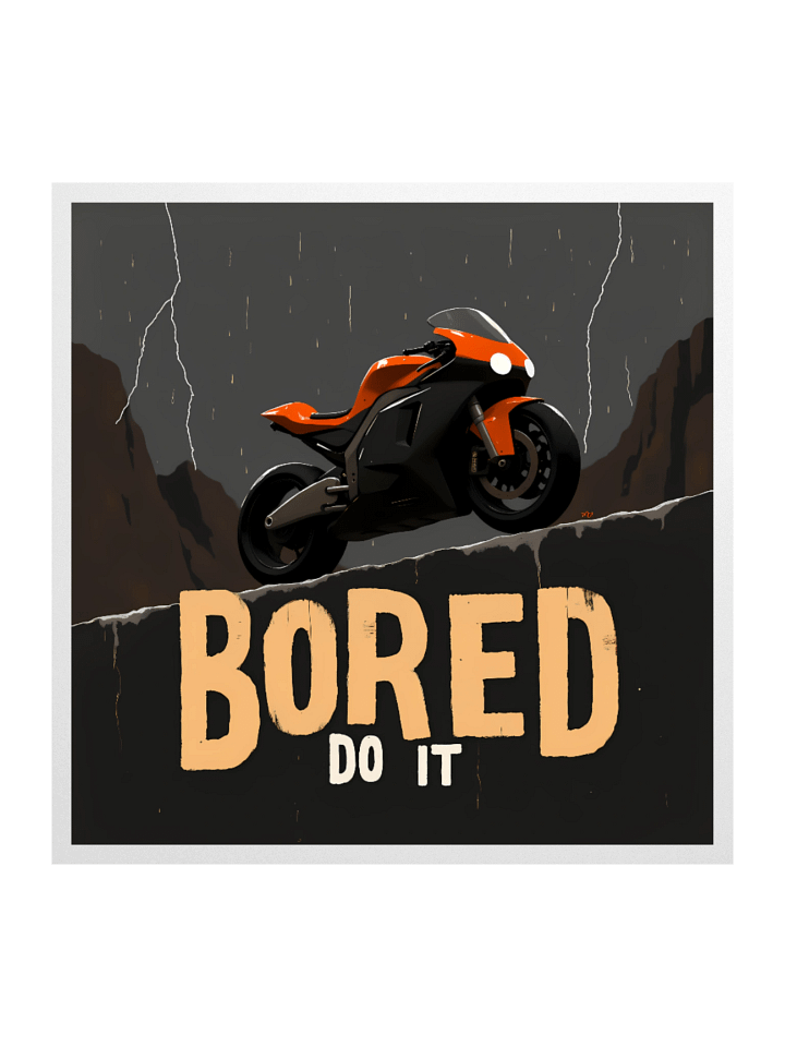 Daring Moto Leap – Bored Do It Sticker product image (2)