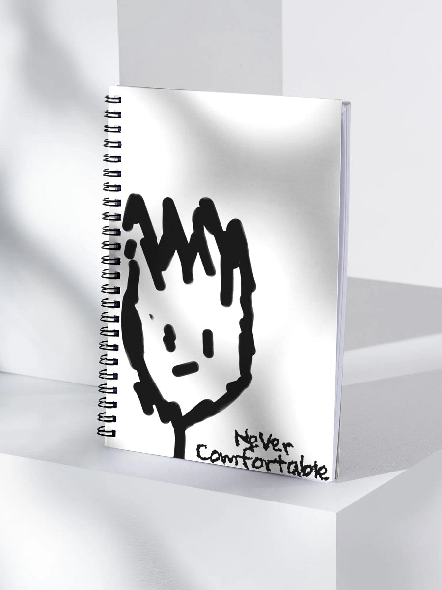 NEVER COMFORTABLE NOTE-BOOK product image (4)