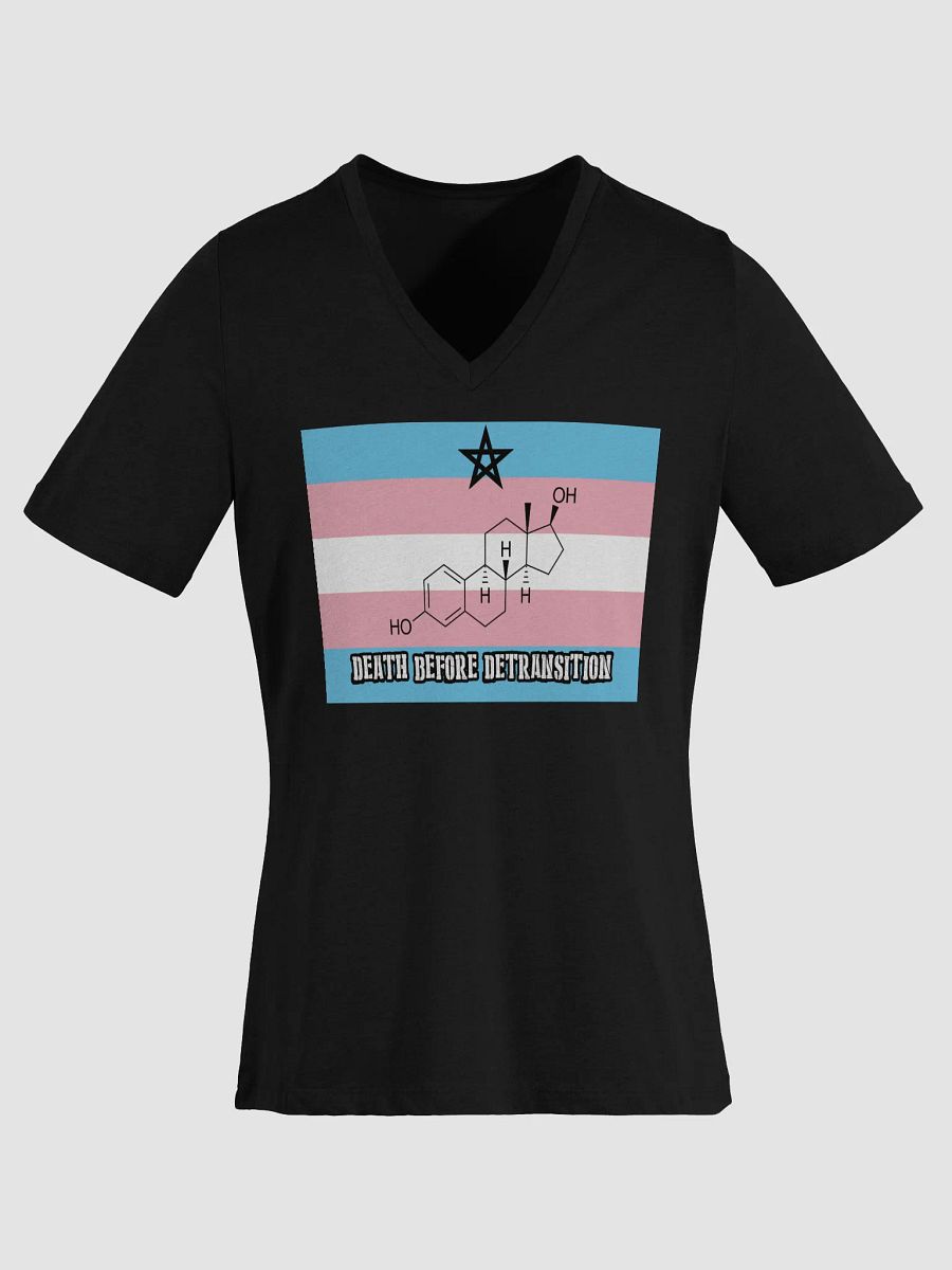 Death Before Detransition (Estrogen, v-neck) product image (4)