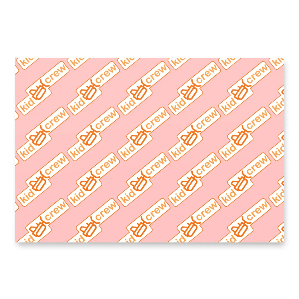 Blush color gift wrap - 3 sheets product image (1)