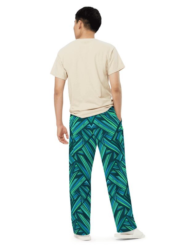 Aqua Angles | Unisex Wide-Leg Pants product image (5)