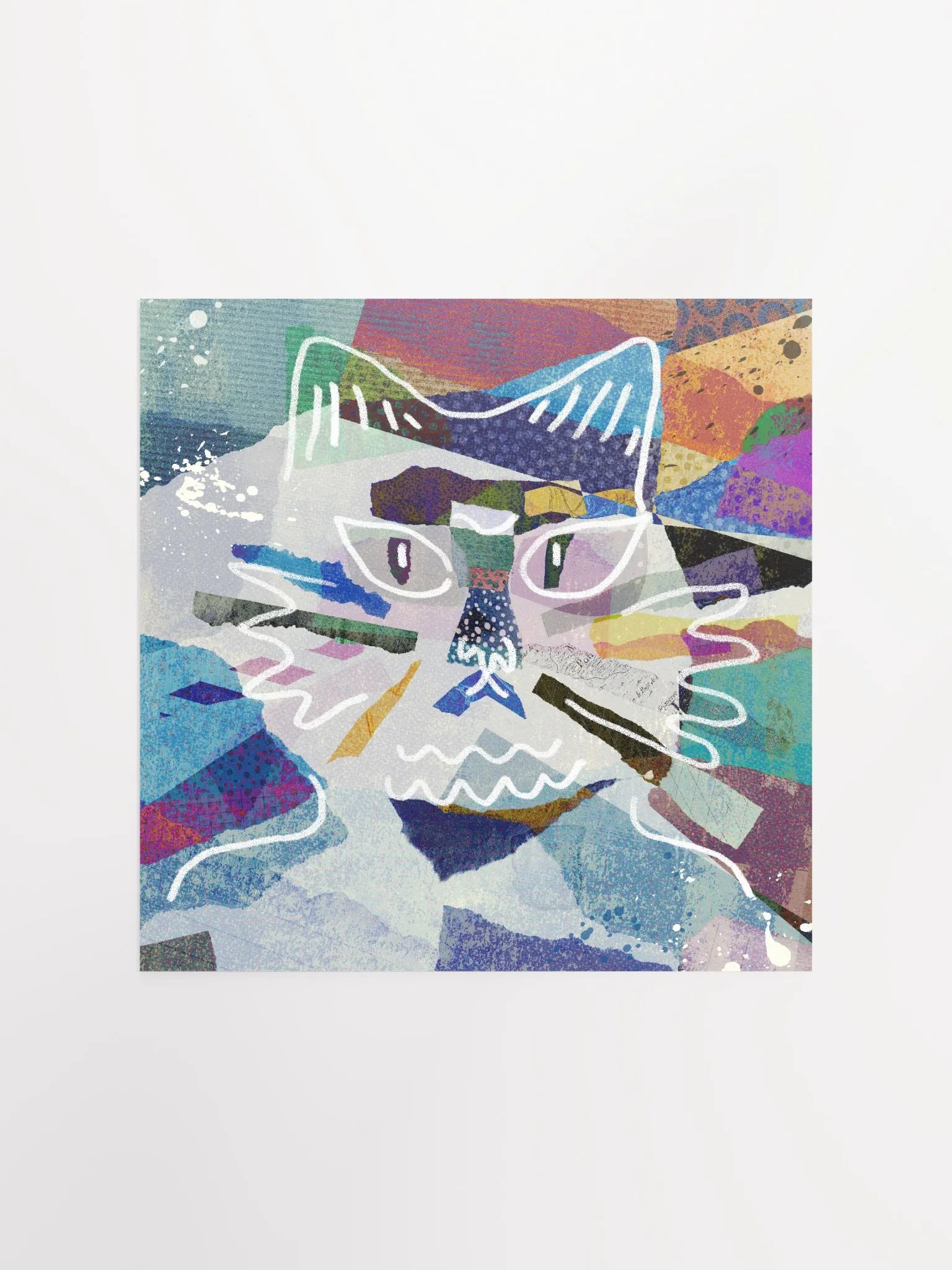 Torn Paper Art Print product image (1)