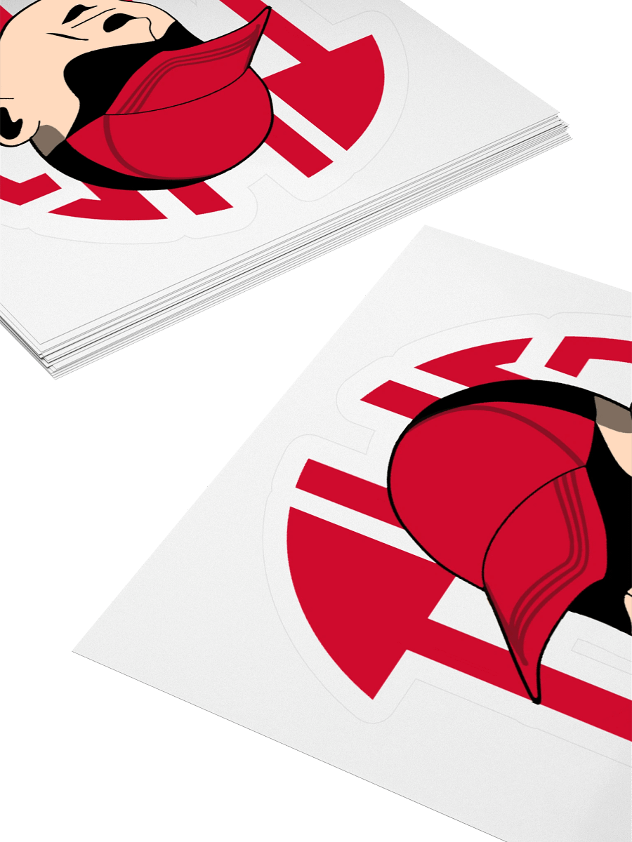 Red THG Logo Sticker Set product image (10)