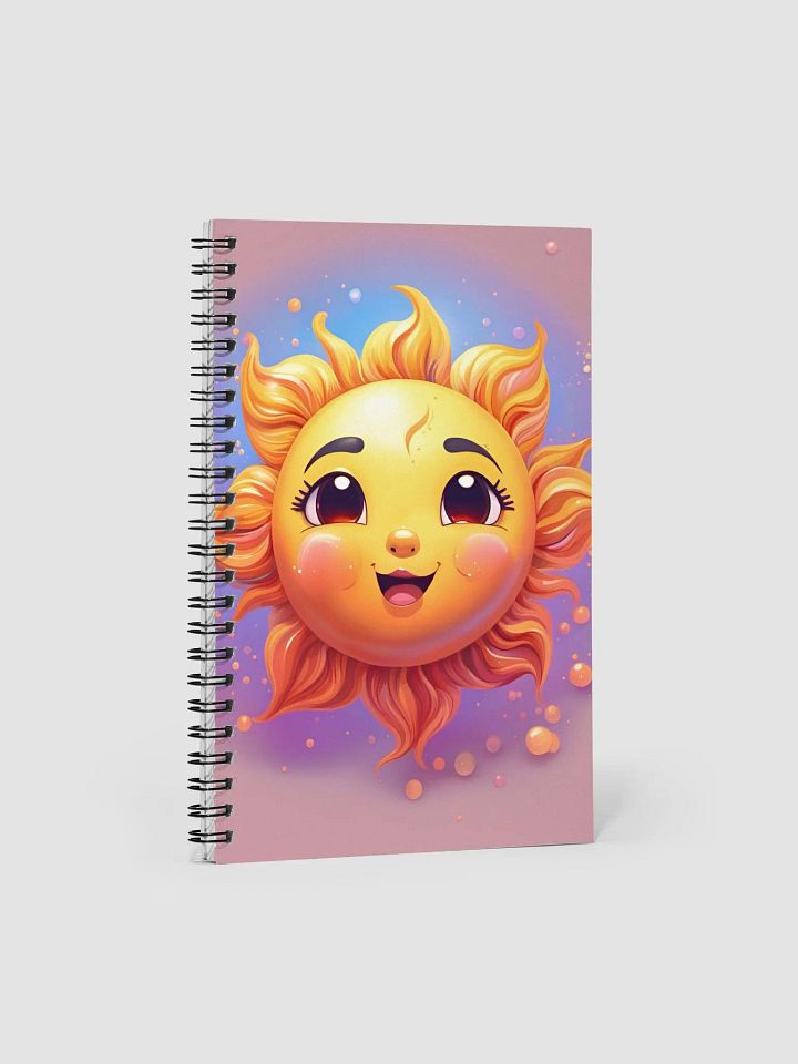 Cute Sun Notebook product image (1)