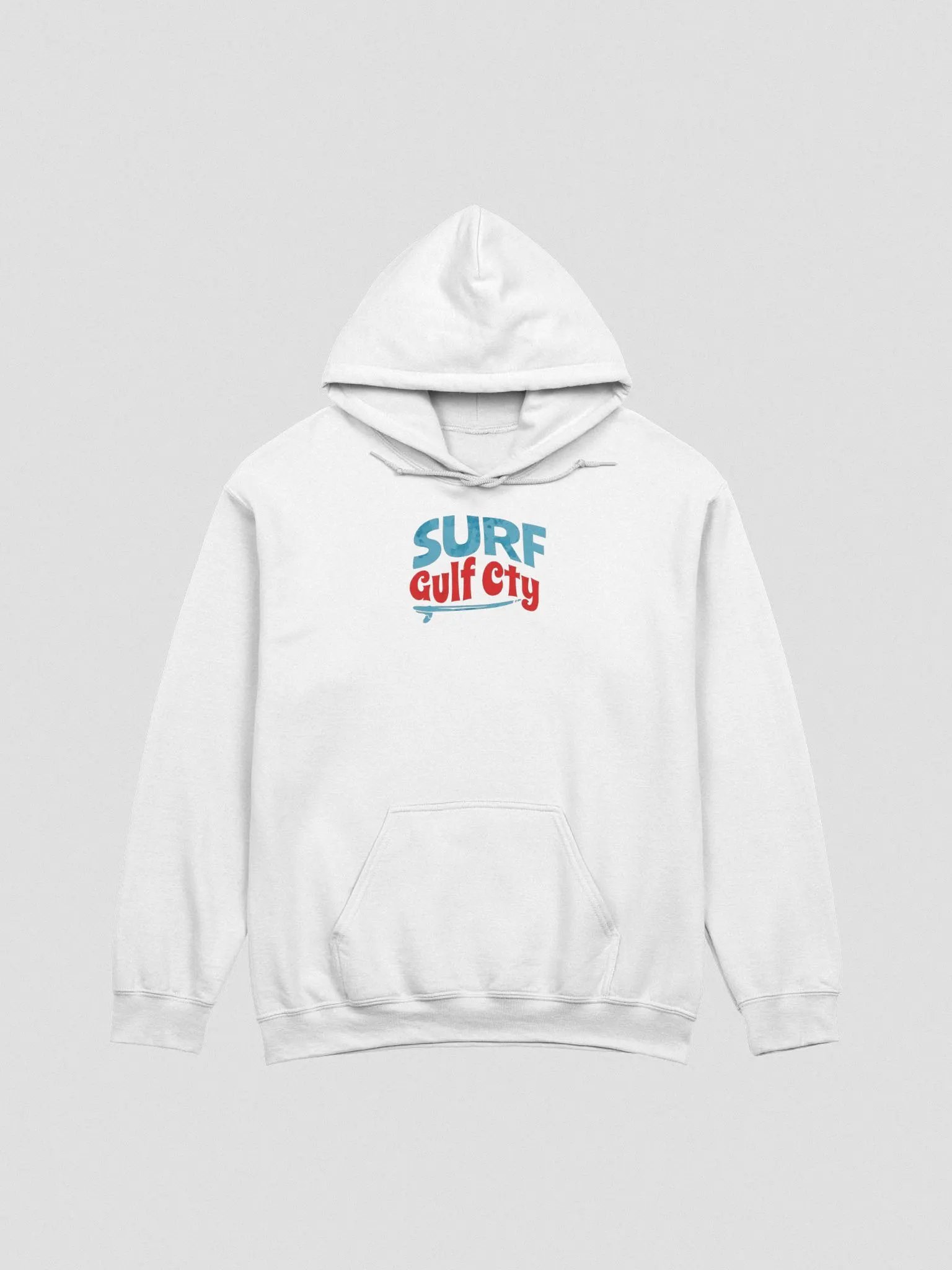 Surf Gulf County White Hoodie product image (5)