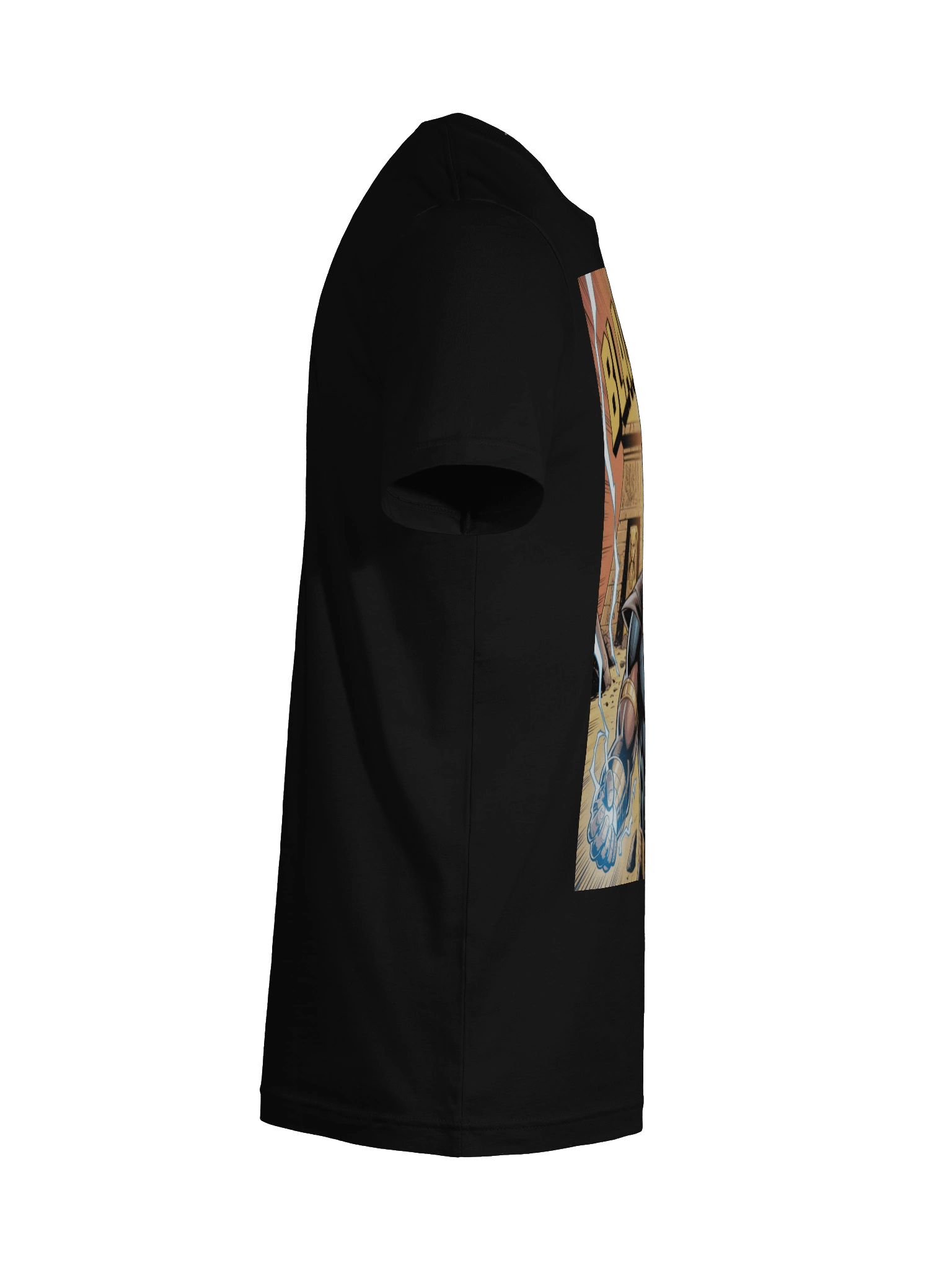 Black Adam Power of Shazam Supersoft T-Shirt – Kahndaq Lightning Legacy product image (12)