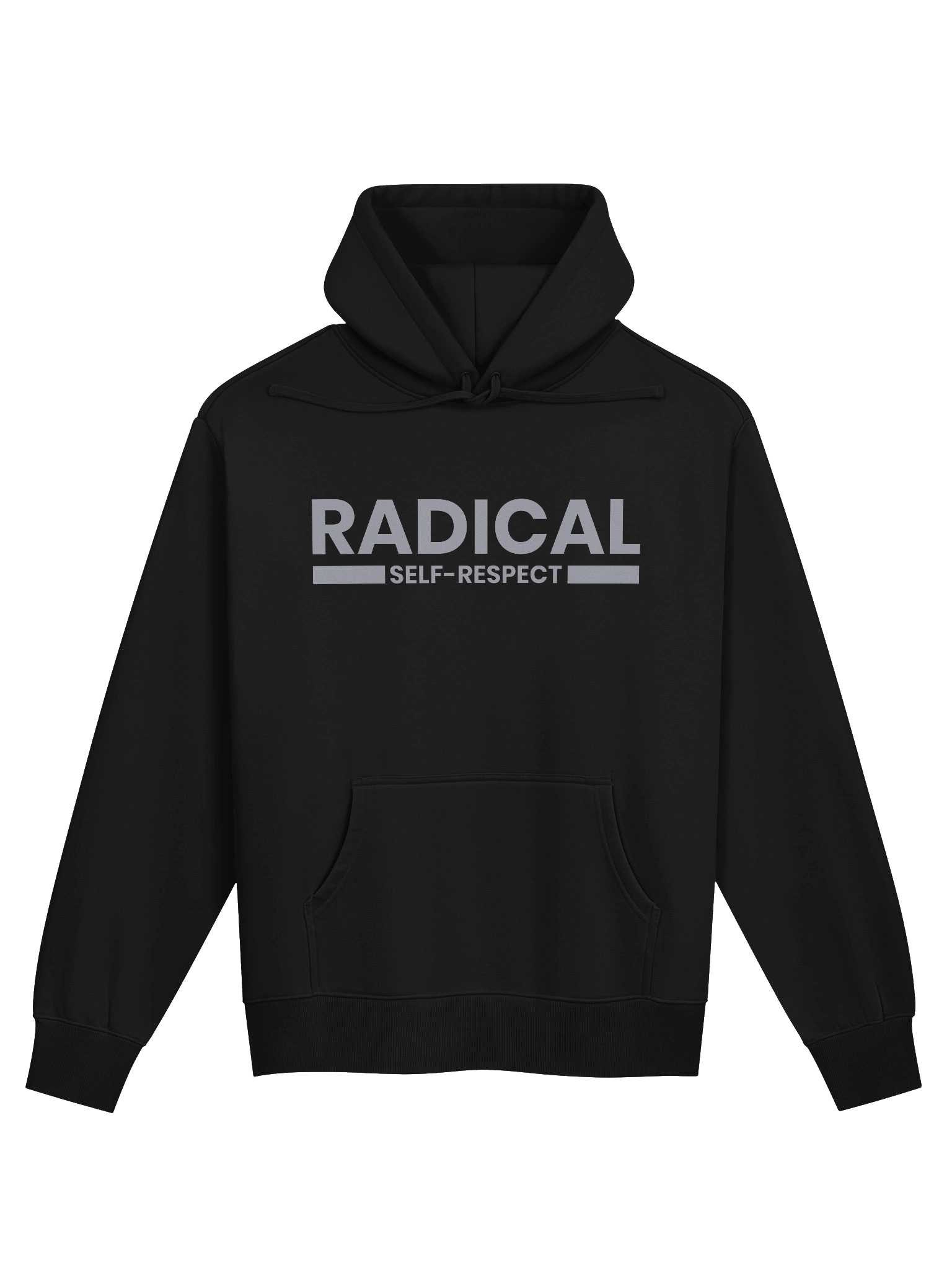 Radical Self-Respect Heavy Hoodie (Steel Gray) product image (5)