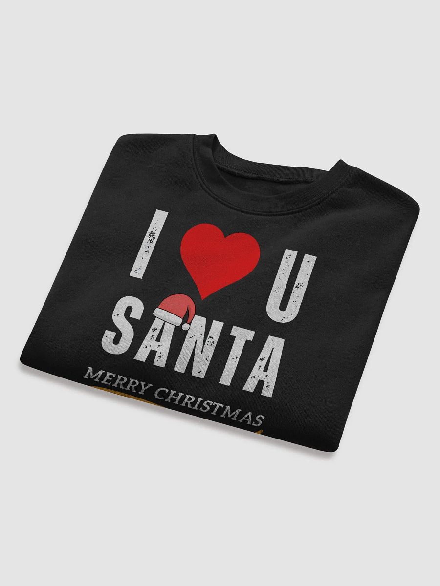 I love Santa Women's Fleece Crop Sweatshirt product image (8)