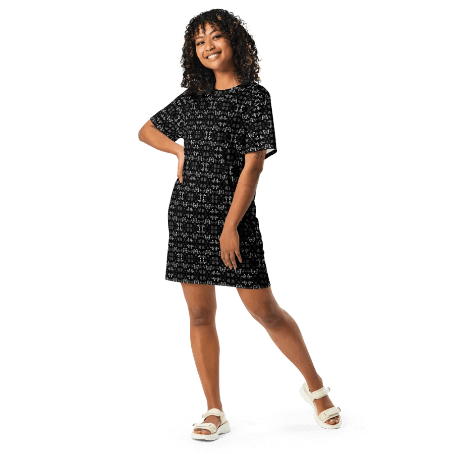 Black And White Butterfly Dress product image (10)