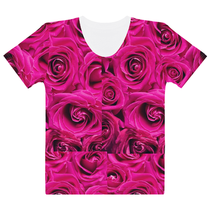 HOT PINK ROSES T SHIRT product image (1)