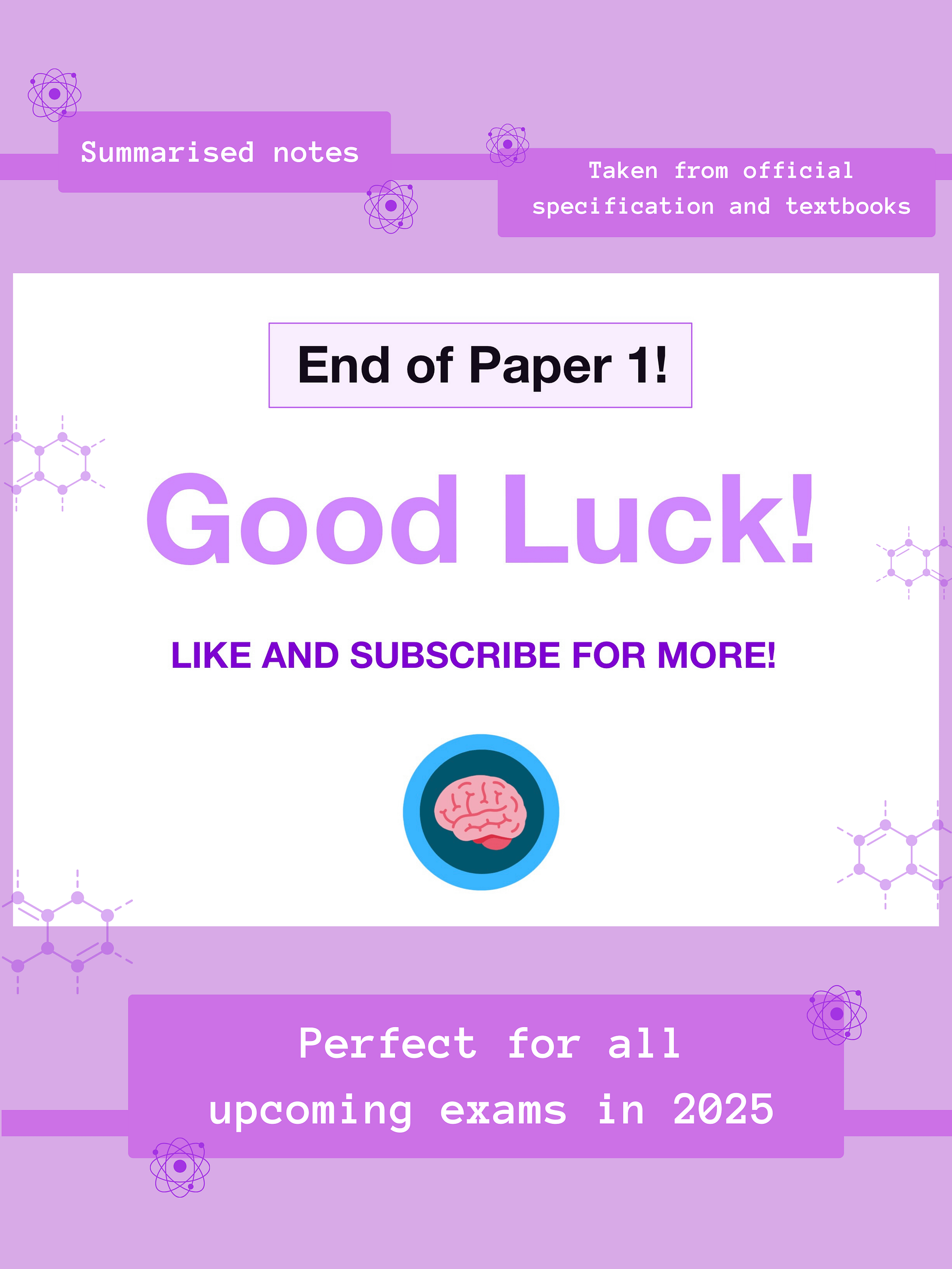 AQA GCSE Chemistry Paper 1 Revision Notes (35 Pages) | Revision Made Easy product image (6)
