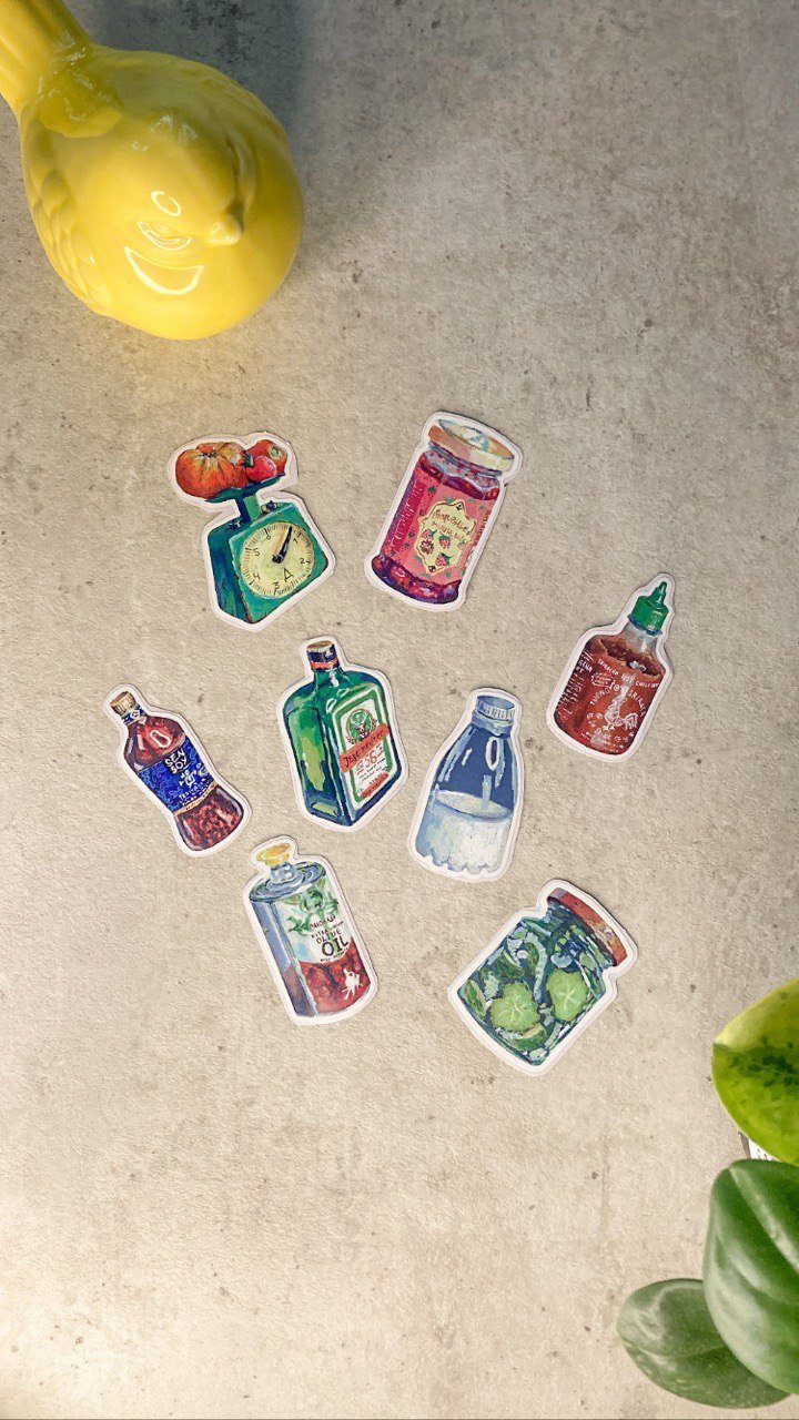 Bottle stickers - pack product image (1)