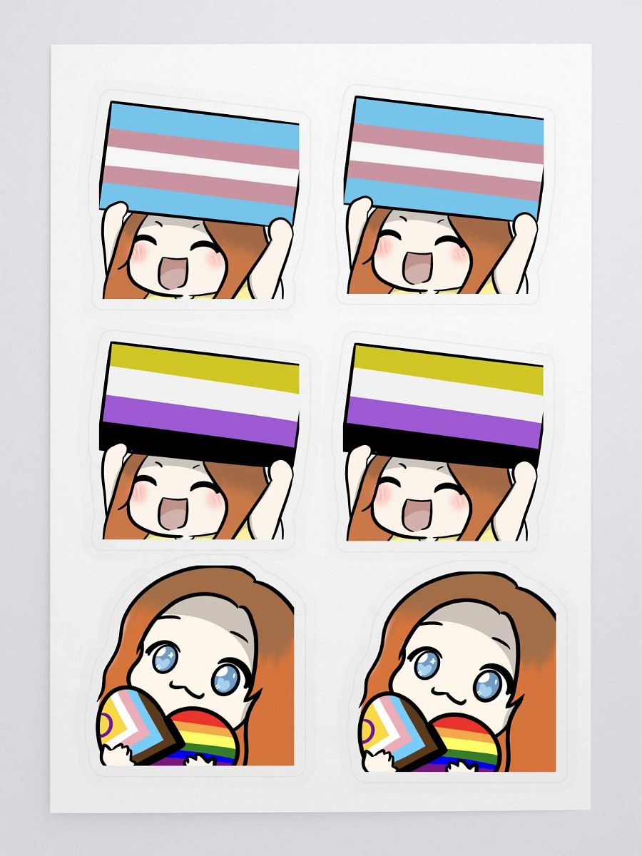 Eliza Pride Sticker Sheet product image (3)