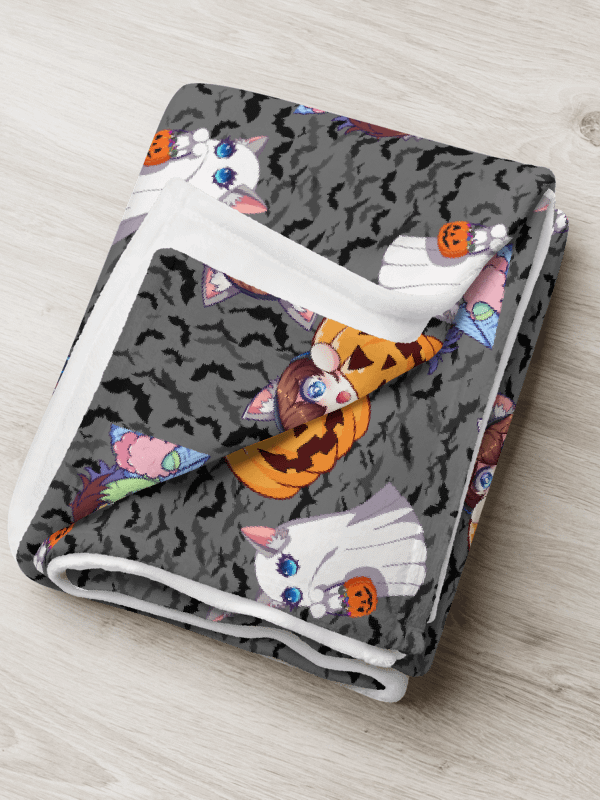 Cat-Tastic Halloween 60x80 Blanket product image (4)