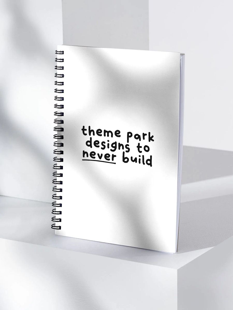 Designs To Never Build Spiral Notebook product image (4)