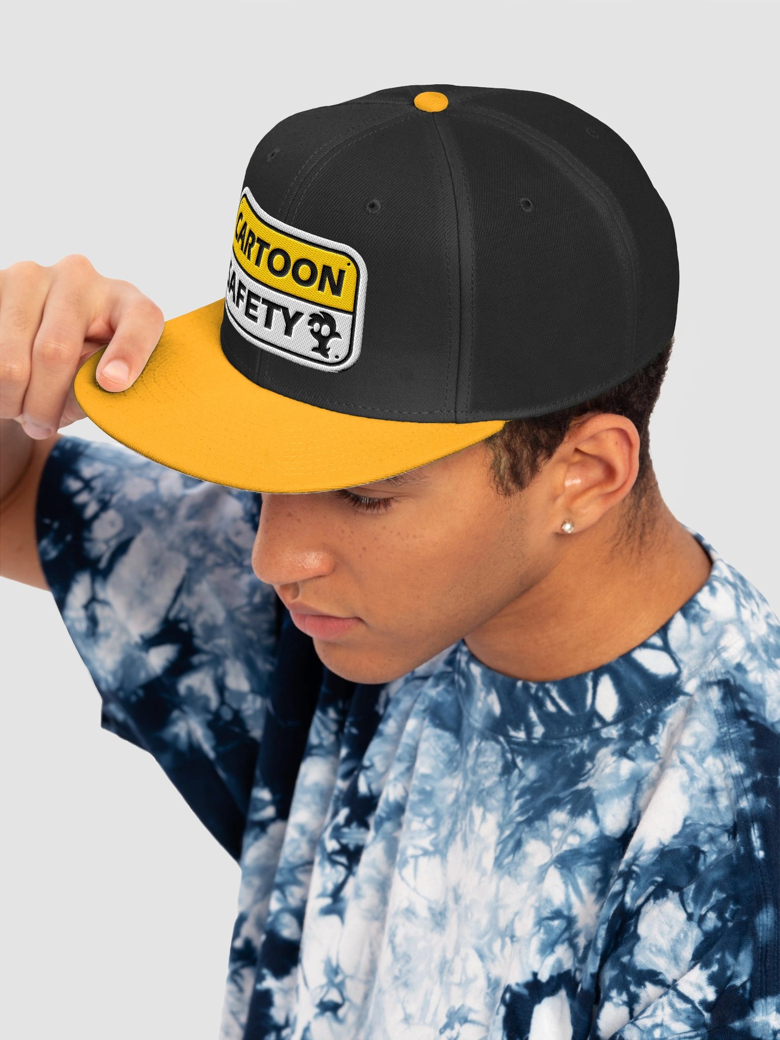 Cartoon Safety Logo Snapback product image (14)