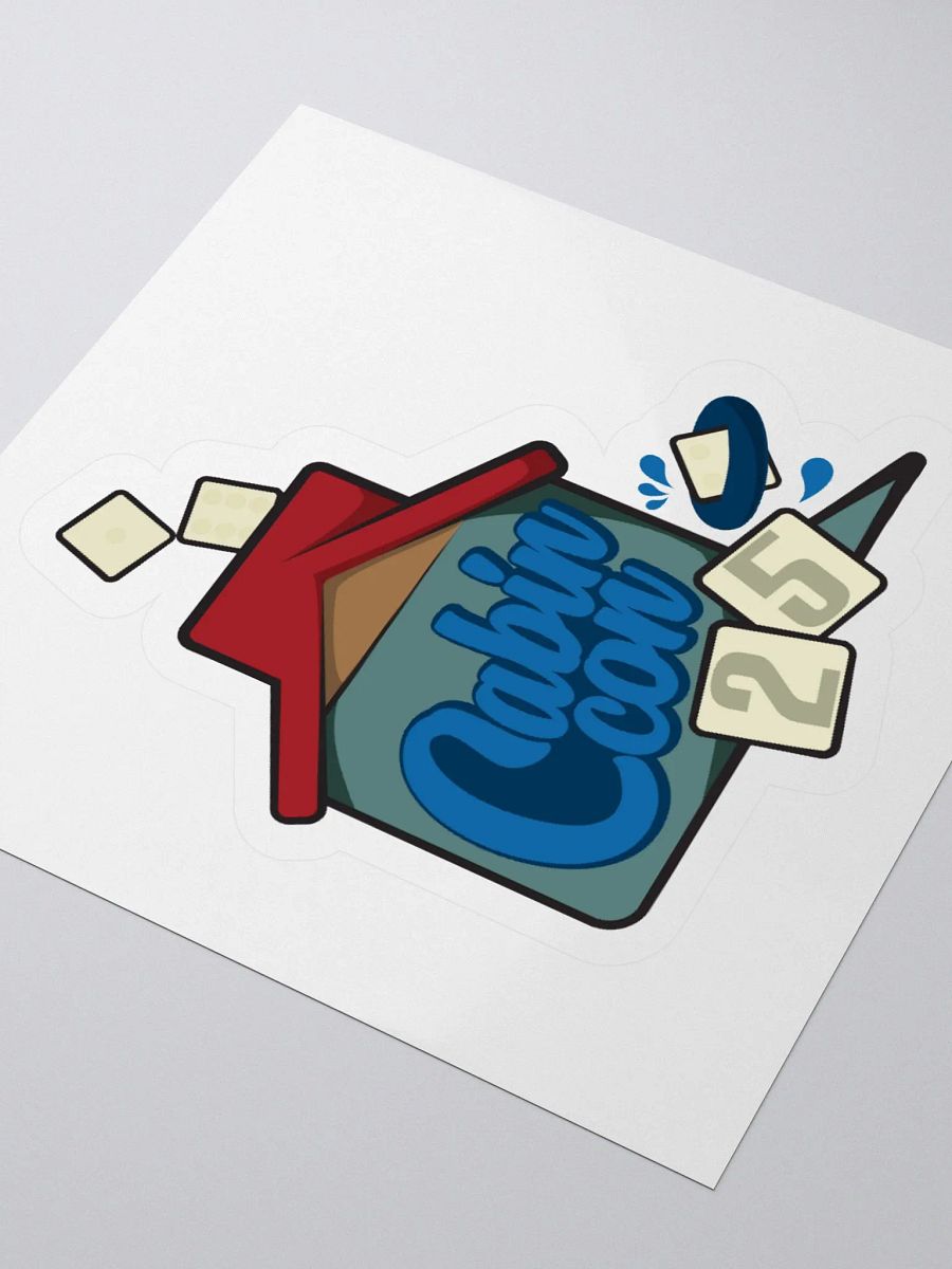 Cabin Con alt logo 2025 Sticker product image (4)