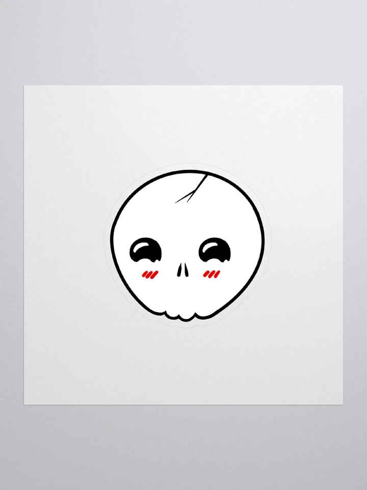 uWu Skull || Sticker product image (1)