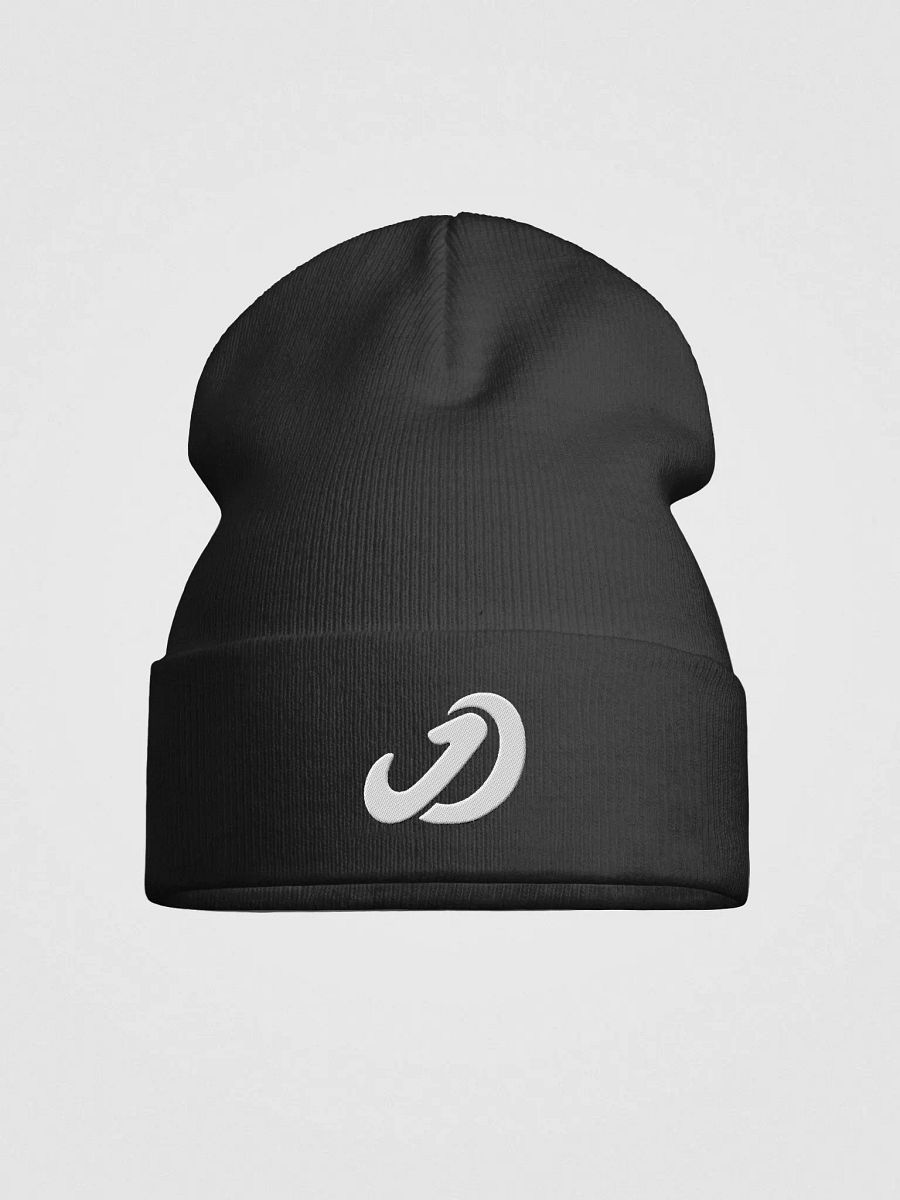 JD Signature Beanie (white embroidery) product image (1)