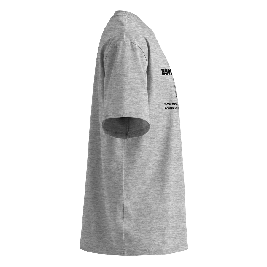 "Espera en Jehová" Salmo 130:5 Unisex Organic Oversized T-shirt product image (3)