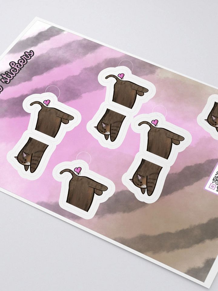 CAT FART Sticker Sheet product image (2)
