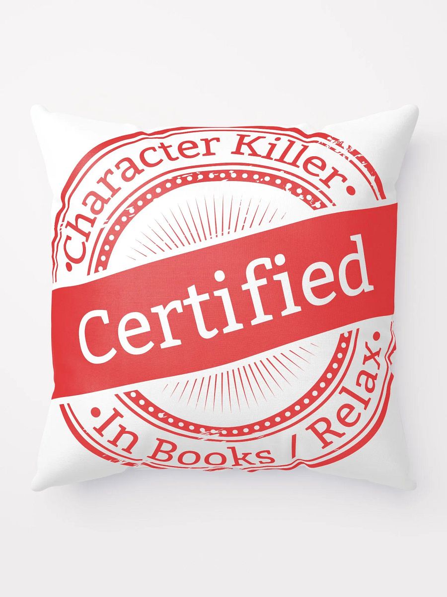 Certified Character Killer Throw Pillow product image (9)