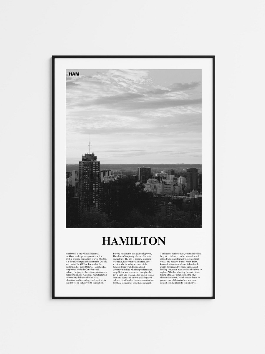 Hamilton 01 Newspaper Poster product image (1)