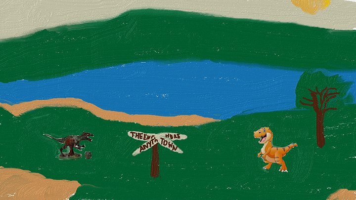 Dinos at the crossways product image (1)