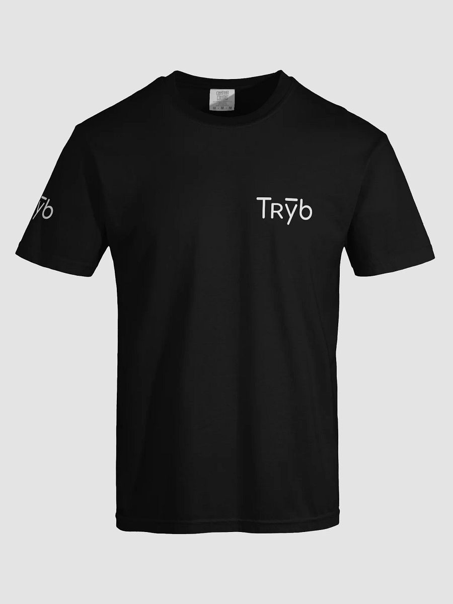 Trȳb Tee Basic Blk product image (5)