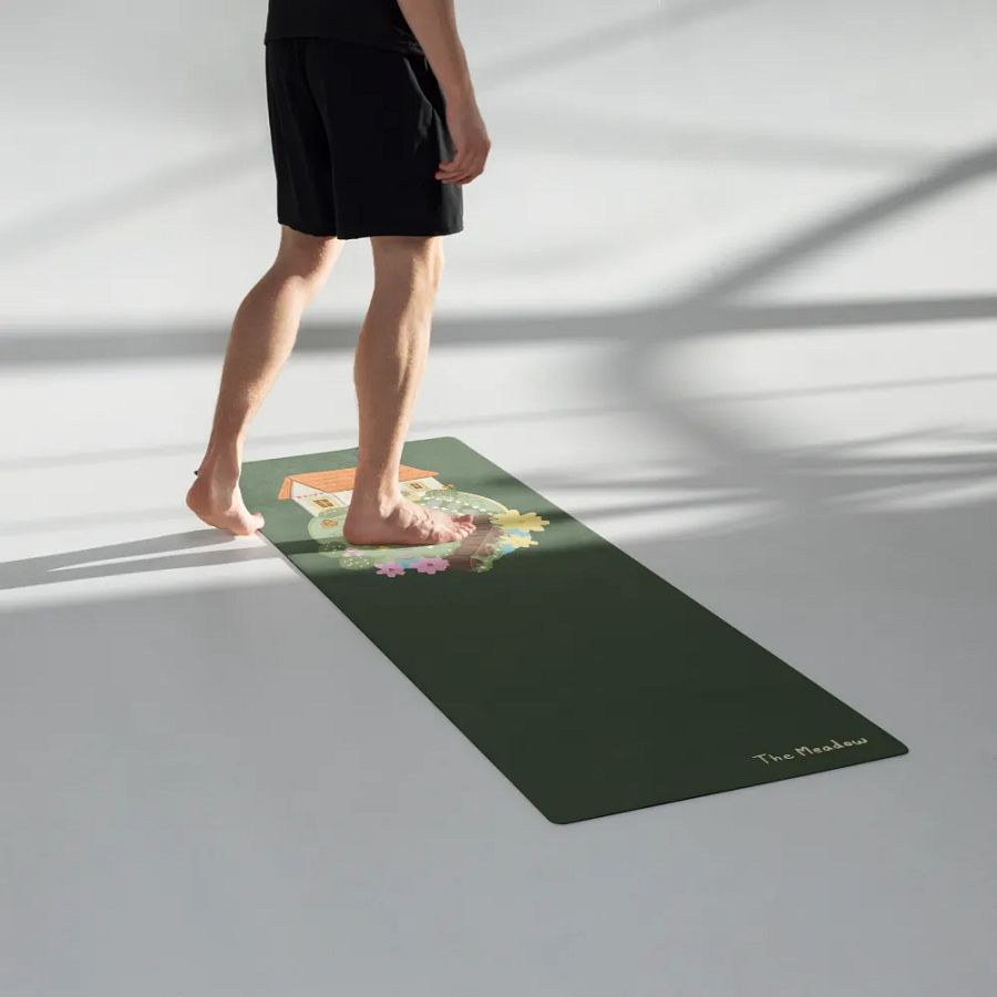 Cottage Garden Dream \ yoga mat (forest) (US) product image (11)