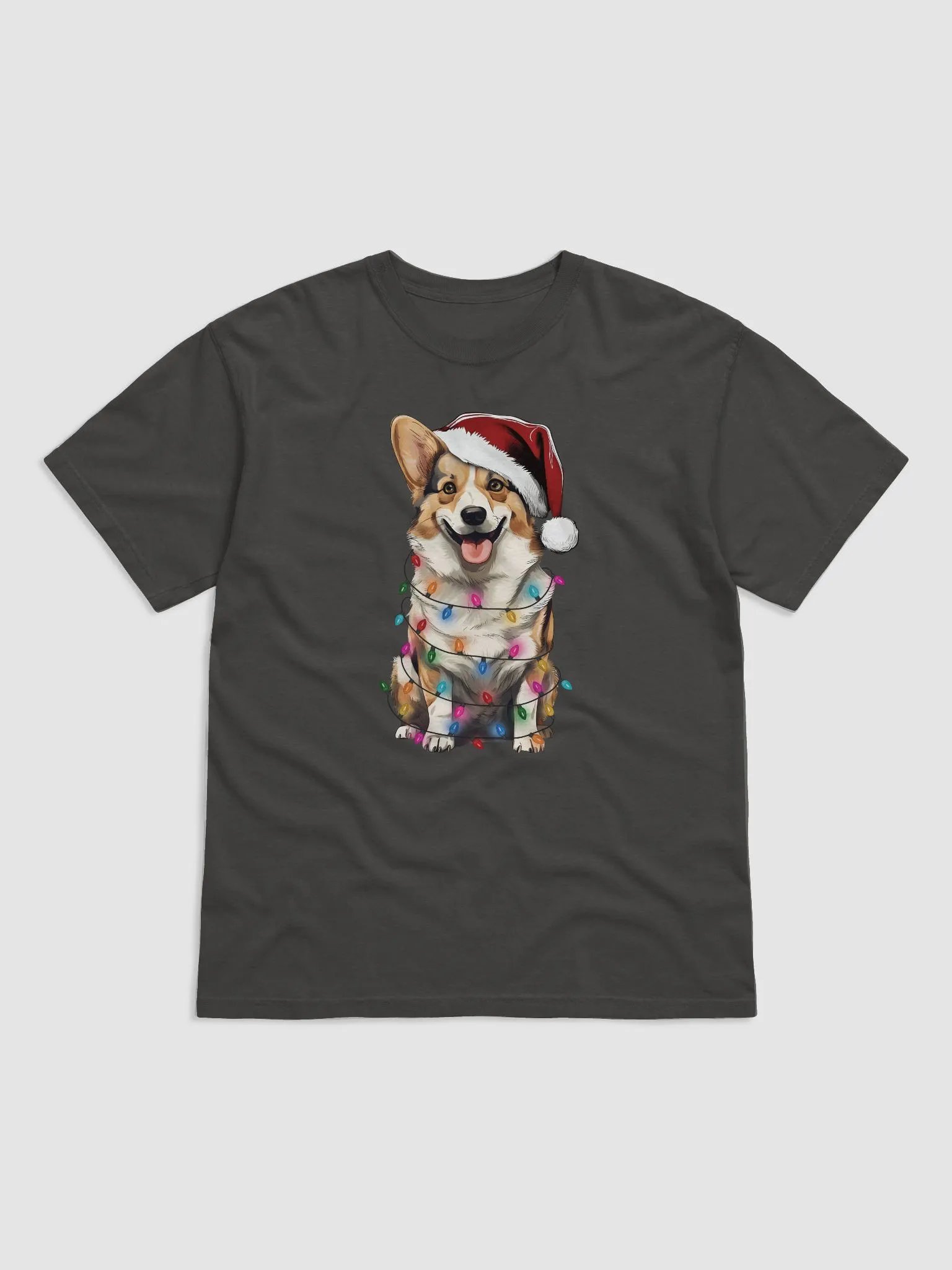 Funny Welsh Corgi(Sable) Christmas T-Shirt for Corgi Paw-rents product image (24)