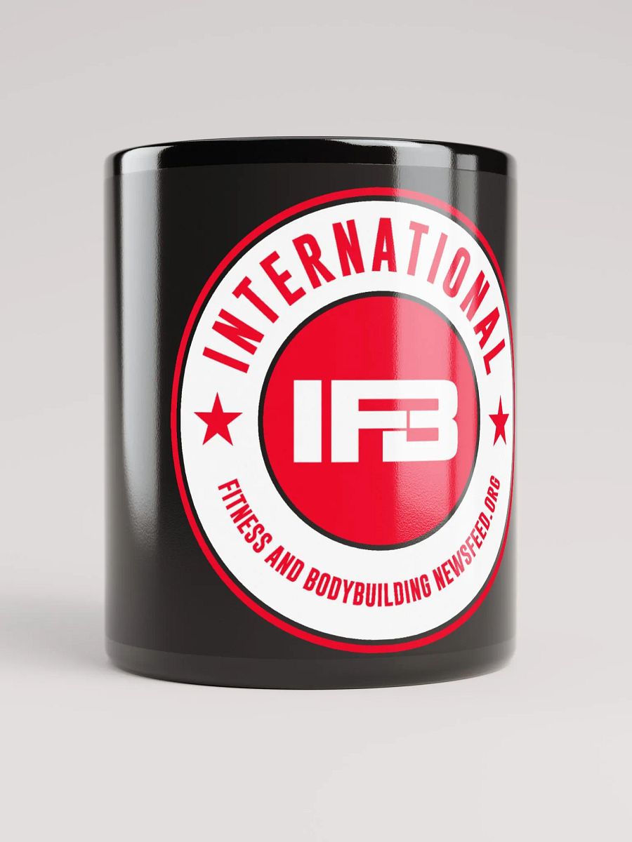 IFBNewsfeed.Org's Black Glossy Mug product image (5)