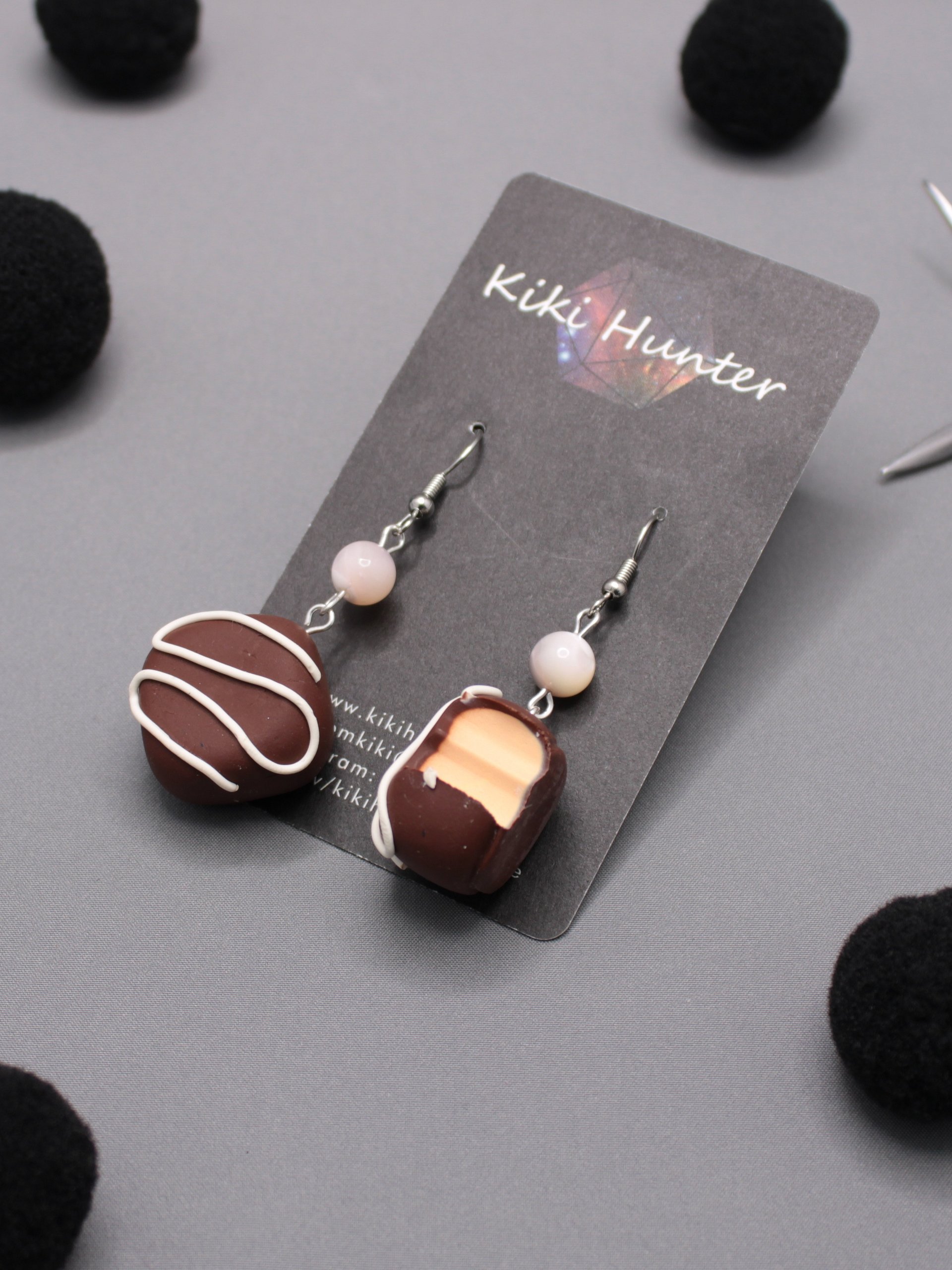 Valentine's Chocolate Earrings product image (2)