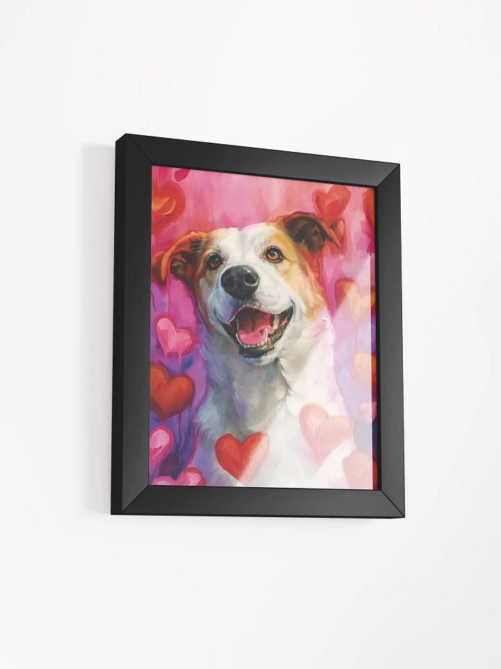 Joyful Paws Framed Matte Poster product image (4)