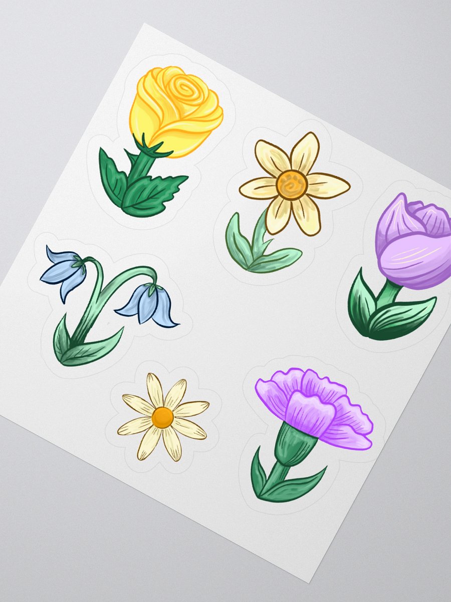 Wildflower Kiss Cut Sticker Set product image (2)