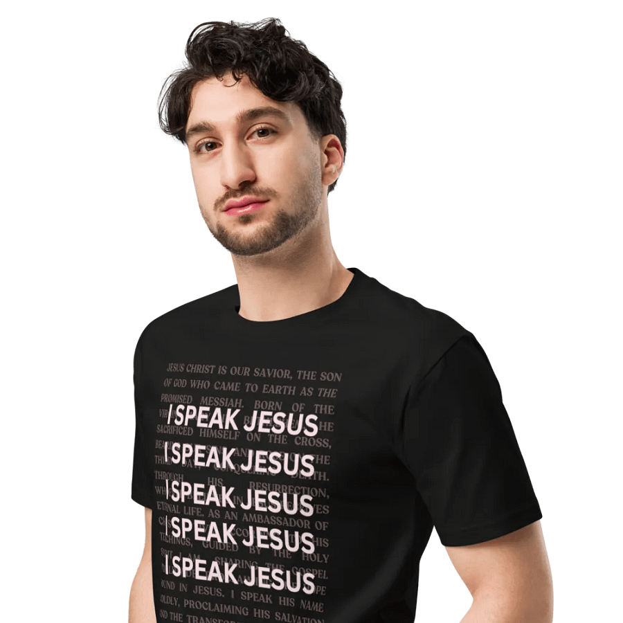 I SPEAK JESUS Unisex Premium Tee product image (8)