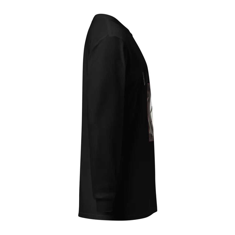BATZZ in the belfry black long-sleeve t-shirt product image (4)