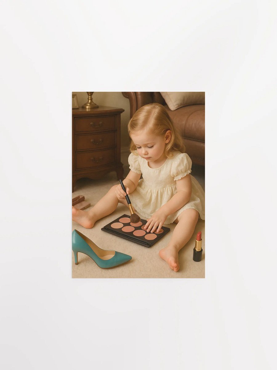 Just like Mum Matte Poster Print product image (2)