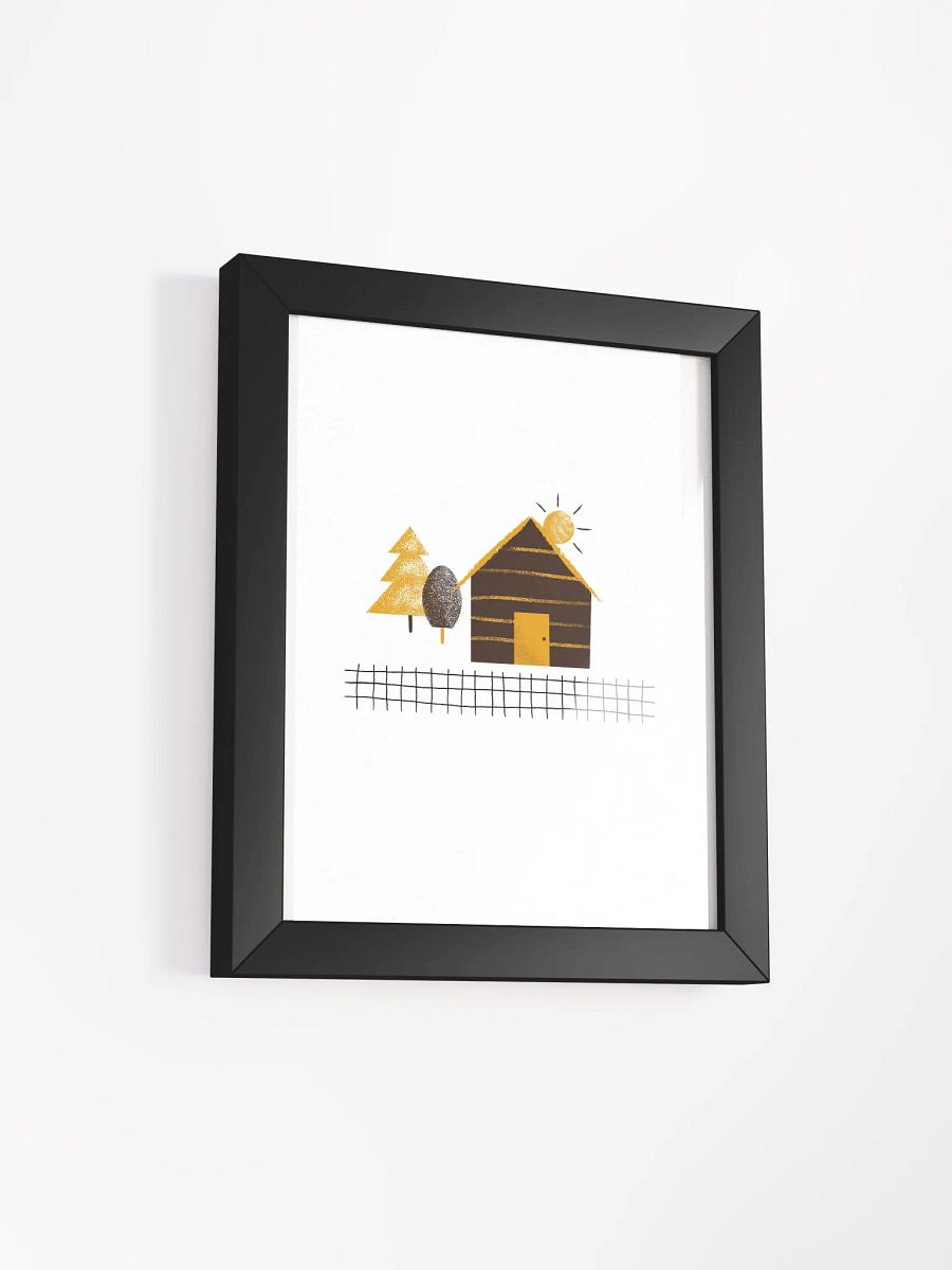 Cabin in the woods Framed Poster product image (30)