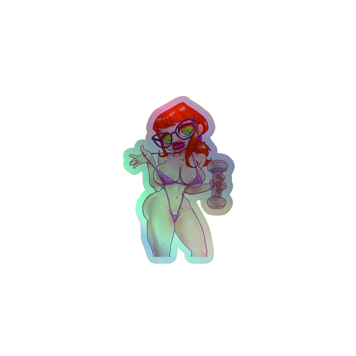 Holographic Shakeweight Workout Sticker product image (2)