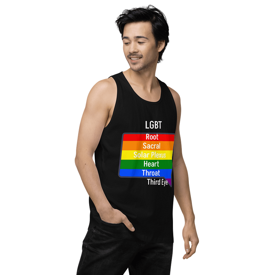 LGBT/Chakra Dialogue Men's Tank Top product image (3)